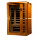 Golden Designs Dynamic "Vittoria" 2-person Low EMF Far Infrared Sauna DYN-6220-01