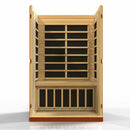 Golden Designs Dynamic "Vittoria" 2-person Low EMF Far Infrared Sauna DYN-6220-01