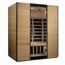 Golden Designs Dynamic "Valencia" 3-person Ultra Low EMF Far Infrared Sauna DYN-6326-01