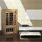 Golden Designs "Barcelona Select" 1-2-person Low EMF Far Infrared Sauna Canadian Hemlock GDI-6106-01