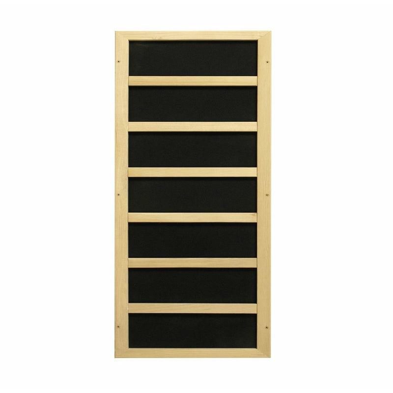 Golden Designs "Barcelona Select" 1-2-person Low EMF Far Infrared Sauna Canadian Hemlock GDI-6106-01