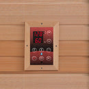 Golden Designs "Barcelona Select Elite" 1-2-person PureTech™ Near Zero Far Infrared Sauna Canadian Hemlock GDI-6106-01 Elite