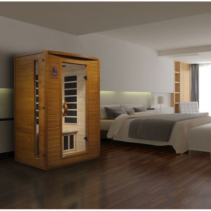 Golden Designs Dynamic "Versailles" 2-person Low EMF Far Infrared Sauna DYN-6202-03
