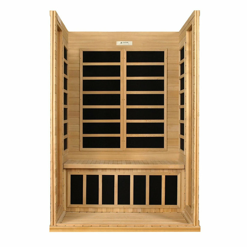 Golden Designs Dynamic "Versailles" 2-person Low EMF Far Infrared Sauna DYN-6202-03