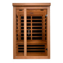 Golden Designs Dynamic "Llumeneres"  2-person Ultra Low EMF Far Infrared Sauna DYN-6215-02