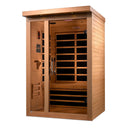 Golden Designs Dynamic "Llumeneres"  2-person Ultra Low EMF Far Infrared Sauna DYN-6215-02