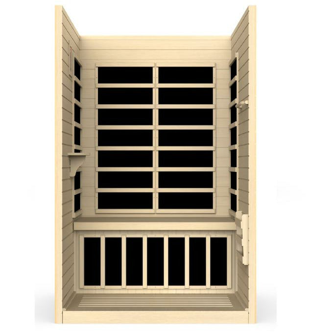 Golden Designs Dynamic "Llumeneres"  2-person Ultra Low EMF Far Infrared Sauna DYN-6215-02